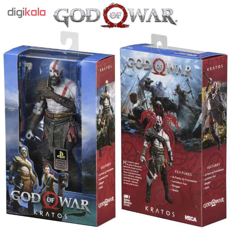 اکشن فیگور طرح گاد آف واو مدل kratos