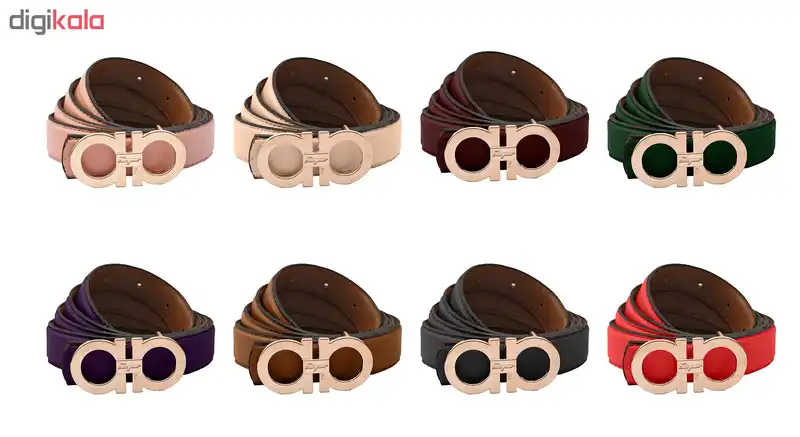 کمربند زنانه مدل S302 رنگ قرمز