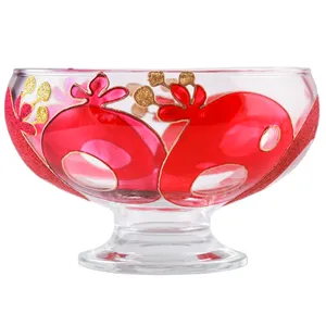کاسه شیشه ای طرح انار کد 134123 