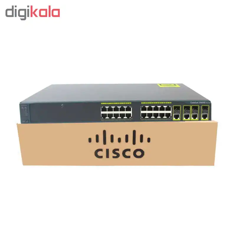 سوییچ 24 پورت سیسکو مدل WS-C2960G-24TC-L