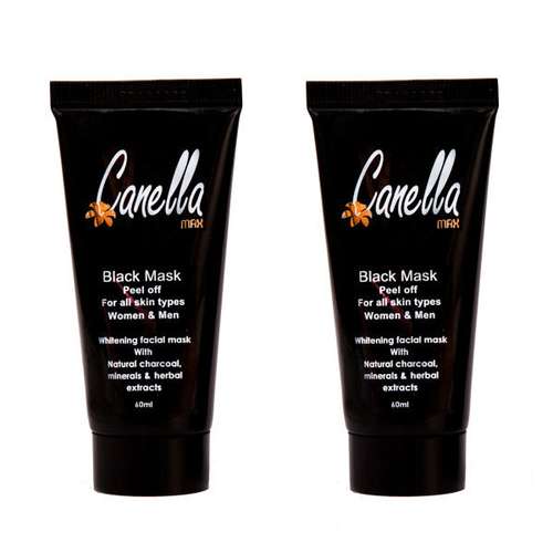 ماسک صورت کنلامکس مدل Black حجم 60 میلی لیتر بسته 2 عددی