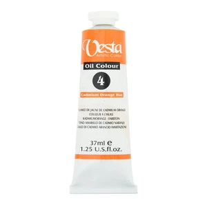رنگ روغن وستا مدل cadmium orange hue 4 حجم 37 میلی لیتر