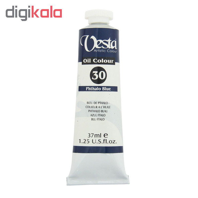 رنگ روغن وستا مدل Phthalo 30 حجم 37 میلی لیتر