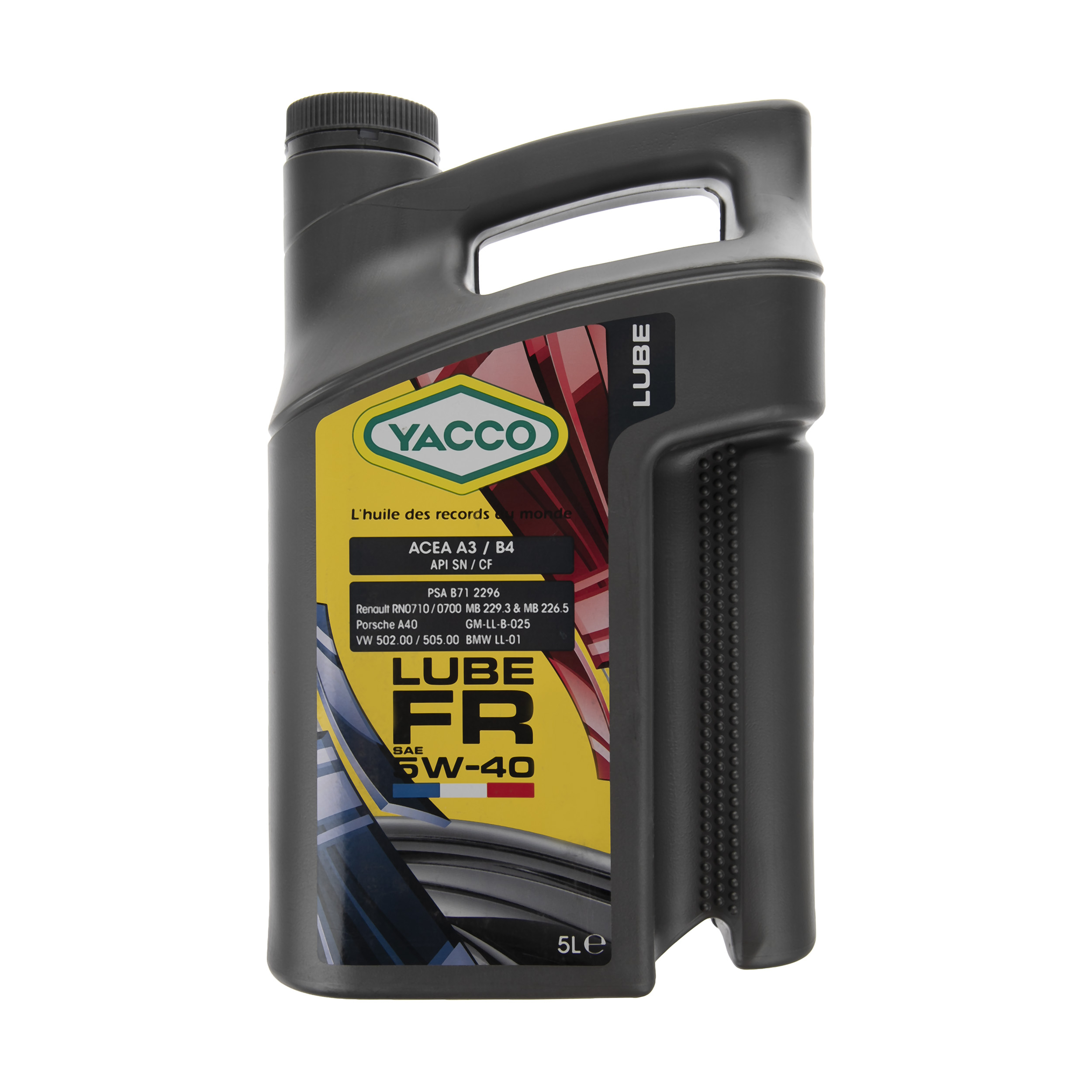 روغن موتور خودرو یاکو مدل 5W-40 Lube حجم 5 لیتر