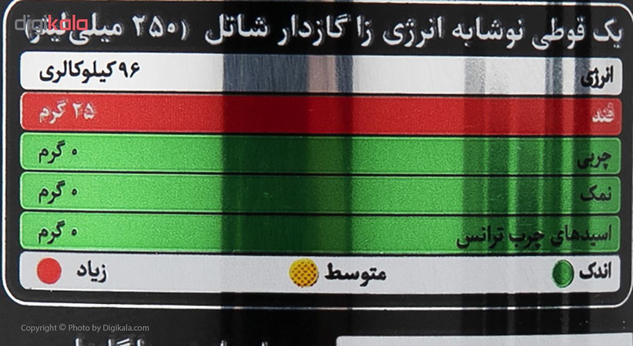 نوشابه انرژی زا شاتل مقدار 250 میلی لیتر main 1 5