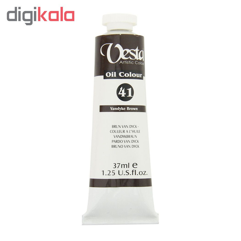 رنگ روغن وستا مدل Vandyke 41 حجم 37 میلی لیتر