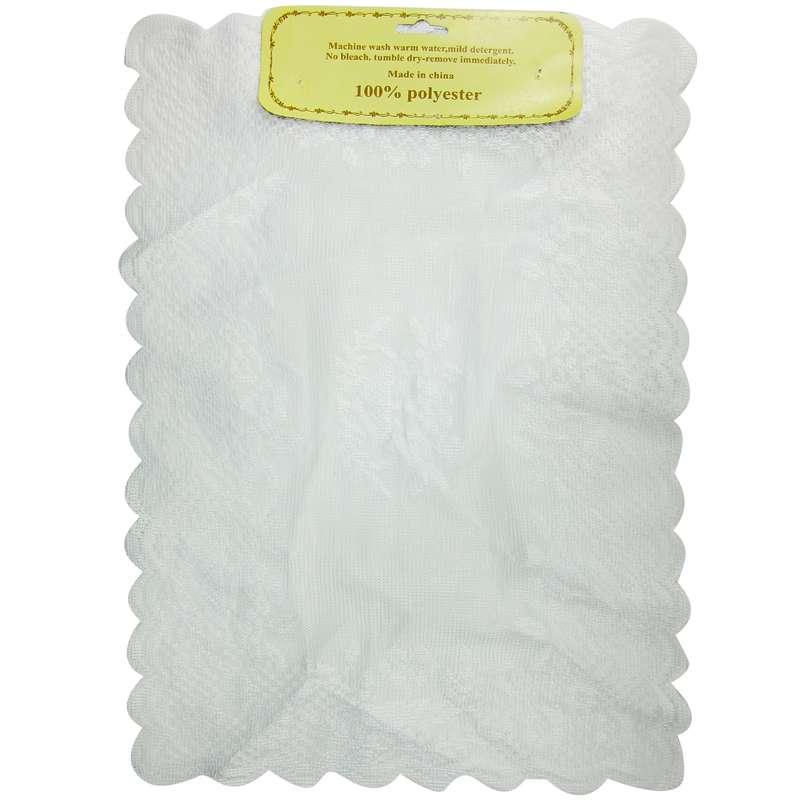 سفره مدل Flower lace سایز 45 * 33 بسته 2 عددی سفره مدل Flower lace سایز 45 * 33 بسته 2 عددی