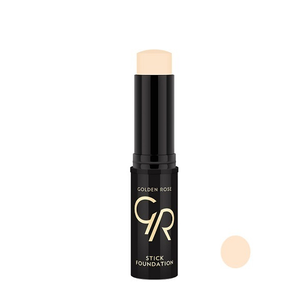 کرم پودر گلدن رز مدل stick foundation شماره 01
