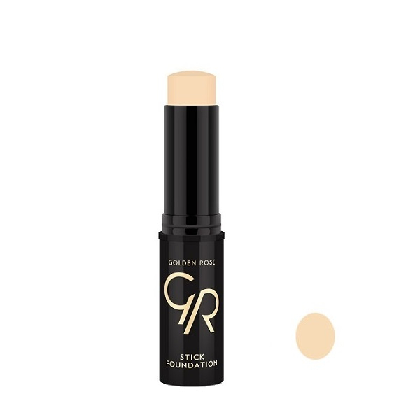 کرم پودر گلدن رز مدل stick foundation شماره 02