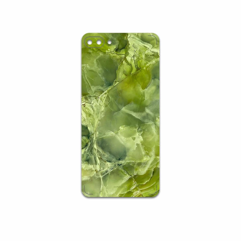 برچسب پوششی ماهوت مدل Green Crystal Marble مناسب برای گوشی موبایل ایسوس Zenfone 4 Max ZC554KL