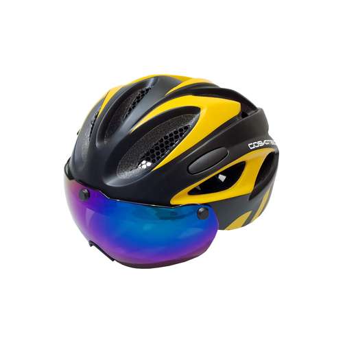 کلاه ایمنی دوچرخه سواری مدل k113 به همراه عینک