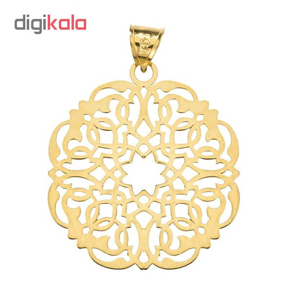آویز گردنبند طلا 18 عیار زنانه کد DG019