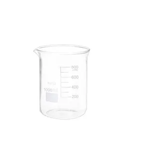 بشر آزمایشگاه مدل beaker ظرفیت 1000 میلی لیتر