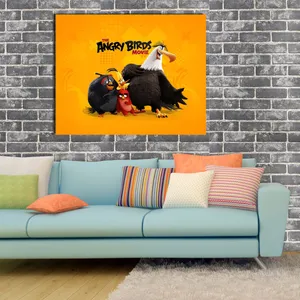 تابلو شاسی کودک مدل Angry Birds کد 30