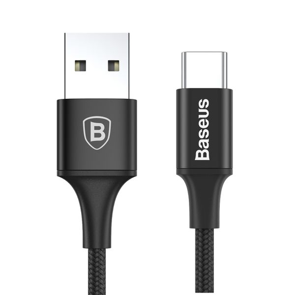 کابل تبدیل USB-C به USB باسئوس مدل RP-200 طول 2 متر کابل تبدیل USB-C به USB باسئوس مدل RP-200 طول 2 متر