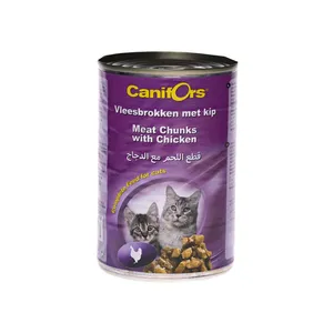 کنسرو غذای گربه کنیفورس مدل 008 Chiken وزن 410 گرم