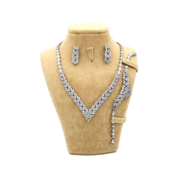 نیم ست نقره زنانه مدل MRP516