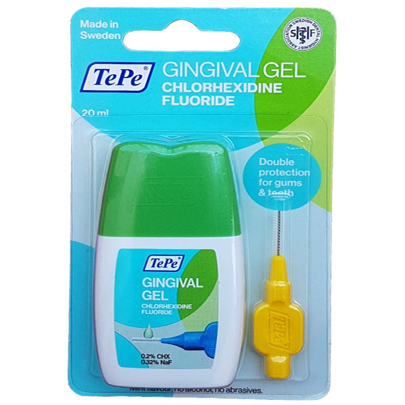 ژل و مسواک بین دندانی ته‌په مدل GINGIVAL