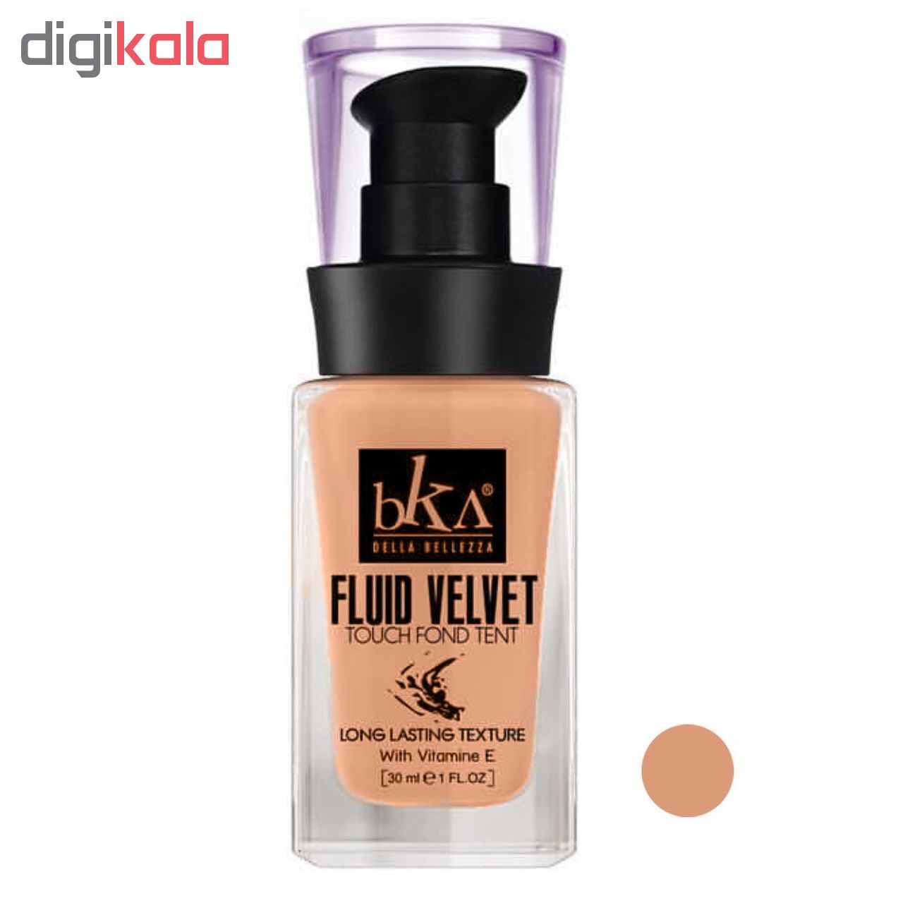 کرم پودر بکا مدل Fluid Velvet شماره 102 حجم 30 میلی لیتر -  - 2