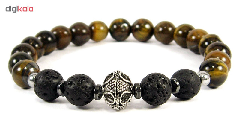 دستبند نقره مردانه مانچو مدل bs012