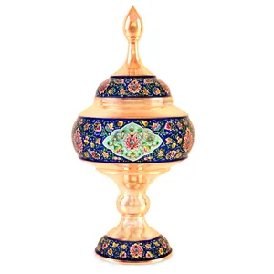 شکلات خوری مسی آقاجانی طرح پرداز کد ۰۸