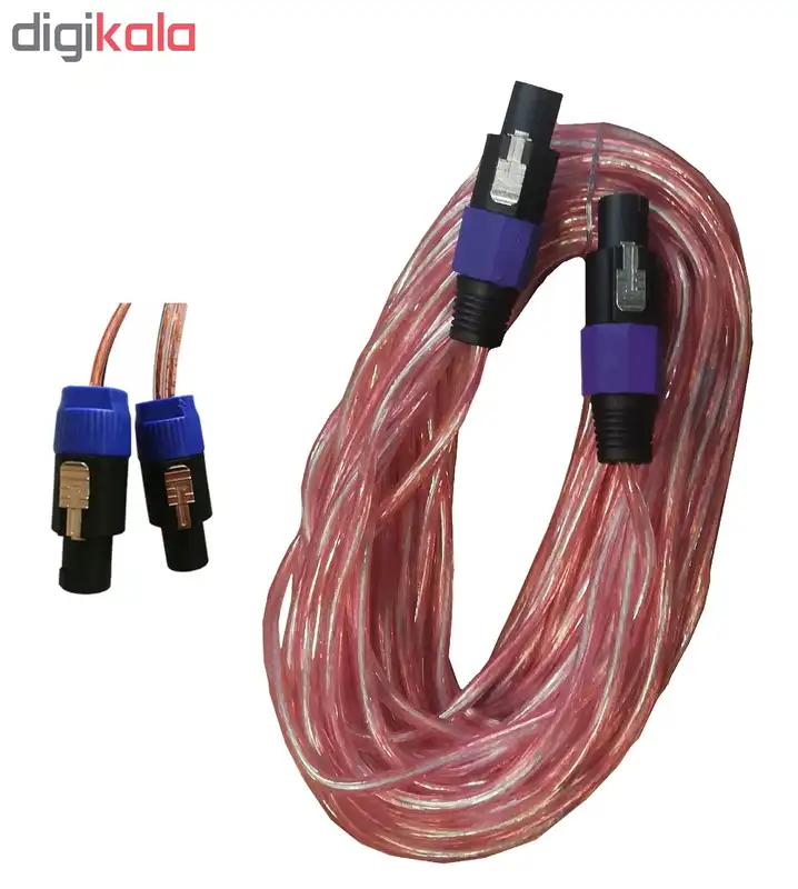 کابل دو سر اسپیکون کد 111 طول 10 متر