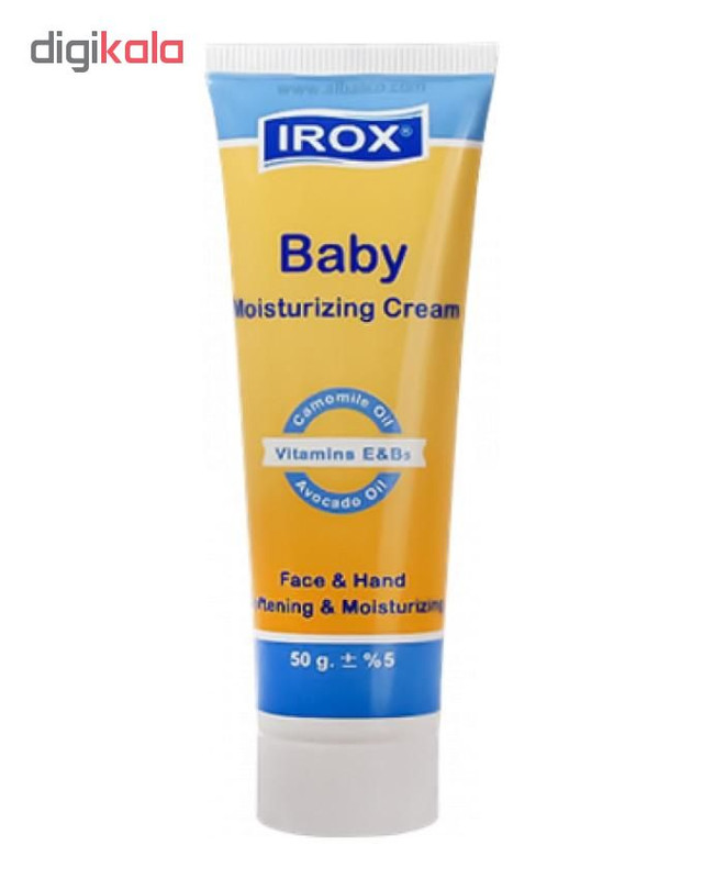 کرم مرطوب کننده بچه ایروکس مدل Moisturising حجم 50 میلی لیتر