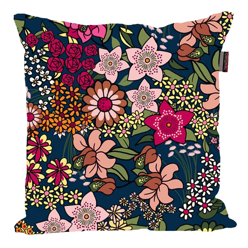 کوسن پاد آفرین مدل فانتزی طرح گل کد p196