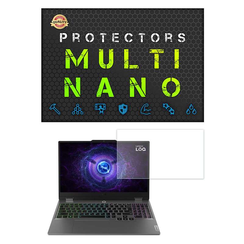 محافظ صفحه نمایش شفاف مولتی نانو مدل X-S1N مناسب برای لپ تاپ لنوو LOQ 15IAX9 15.6 inch 2024 محافظ صفحه نمایش شفاف مولتی نانو مدل X-S1N مناسب برای لپ تاپ لنوو LOQ 15IAX9 15.6 inch 2024