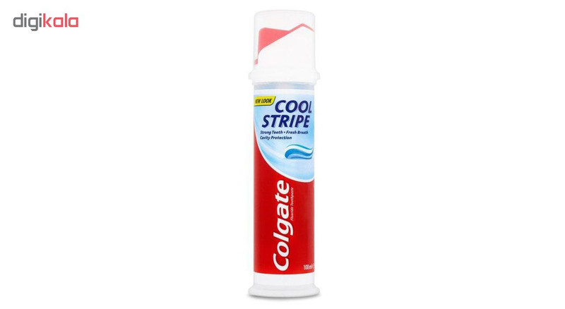 خمیر دندان کلگیت مدل Cool Stripe حجم 100 میلی لیتر خمیر دندان کلگیت مدل Cool Stripe حجم 100 میلی لیتر