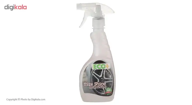 اسپری واکس لاستیک و رینگ خودرو نانو اکو پلاس مدل n9 حجم 500 میلی لیتر