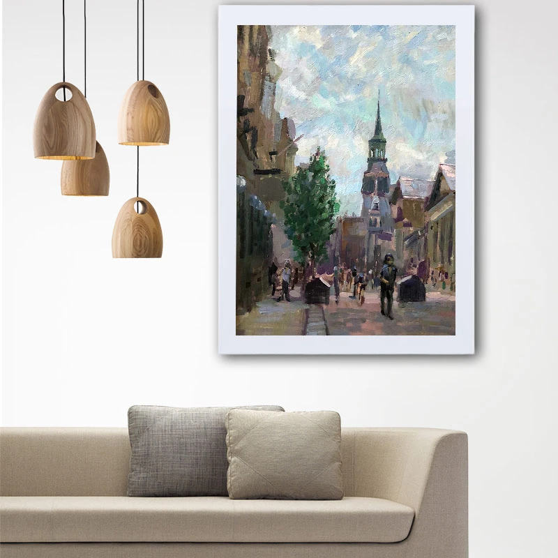 تابلو گالری استاربوی طرح شهر مدل هنری L29