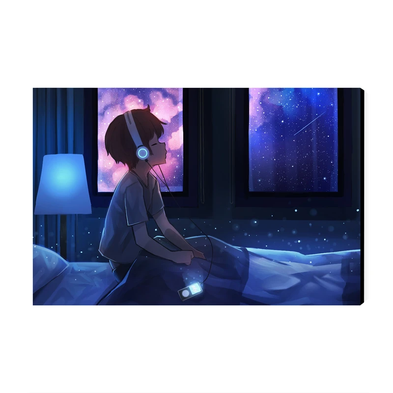 تابلو شاسی عرش مدل فانتزی انیمه دختر کد As1844