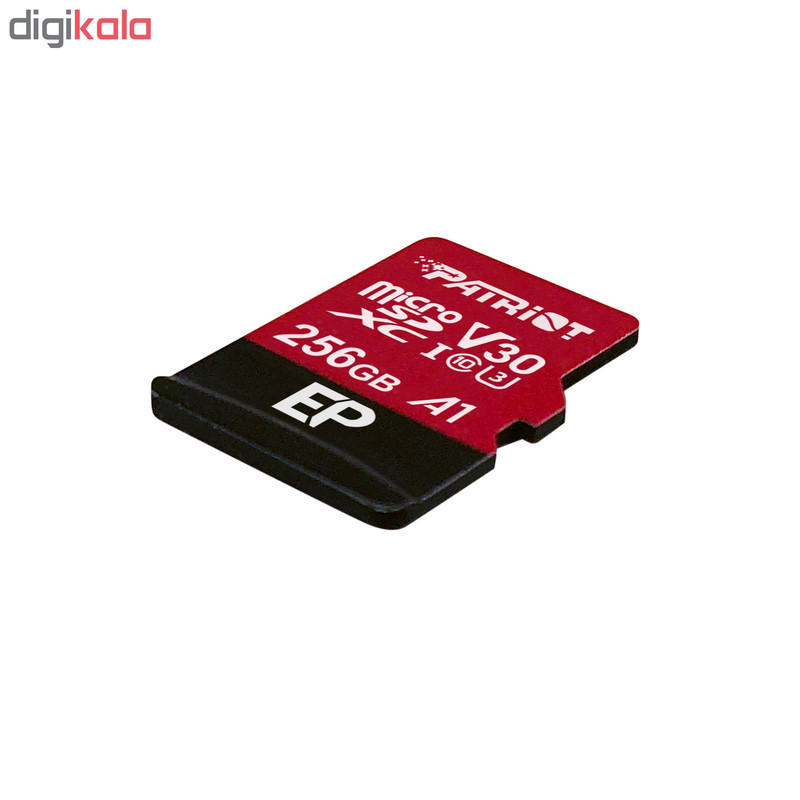 کارت حافظه microSDXC پتریوت مدل EP-V30 A1 ظرفیت 256 گیگابایت به همراه آداپتور