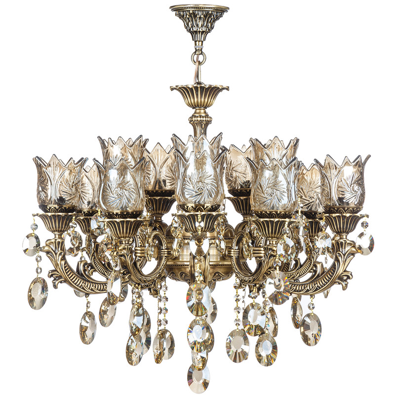 لوستر 18 شعله چشمه نور مدل M3410/6-12-A