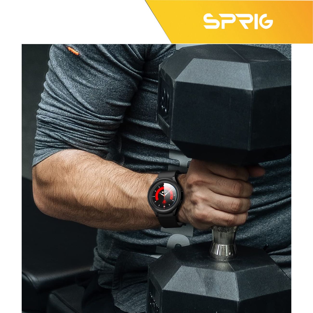 بند اسپریگ مدل 3Bid-Full Body protection مناسب برای ساعت هوشمند سامسونگ Galaxy Watch 5 pro 45mm -  - 10