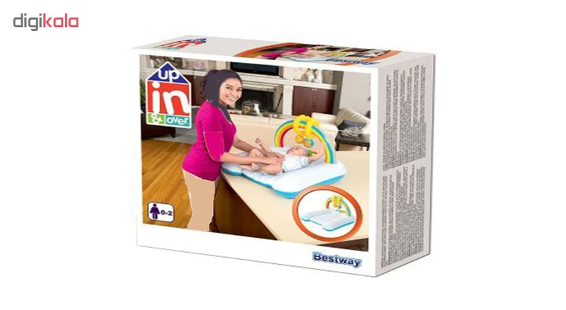 عکس شماره 3 : تشک بادی تعویض کودک بست وی کد 52241