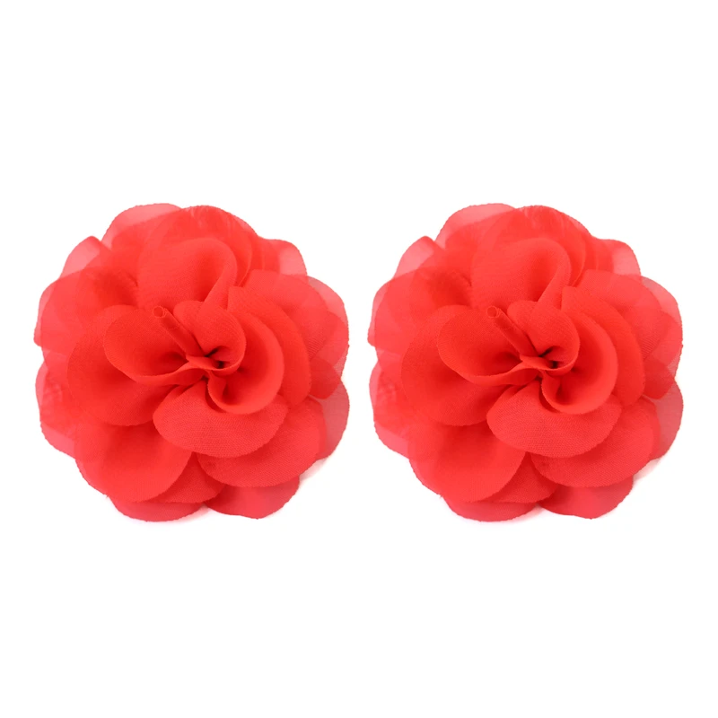 کش مو زنانه طرح گل مدل WKG-112 بسته 2 عددی