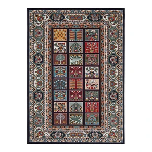 گلیم ماشینی طرح خشتی سلطنتی کد 404