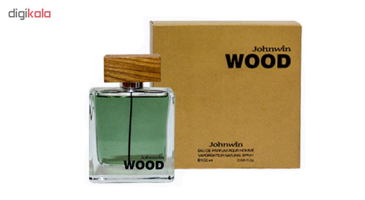 ادو پرفیوم مردانه جانوین مدل Wood حجم 100 میلی لیتر -  - 3