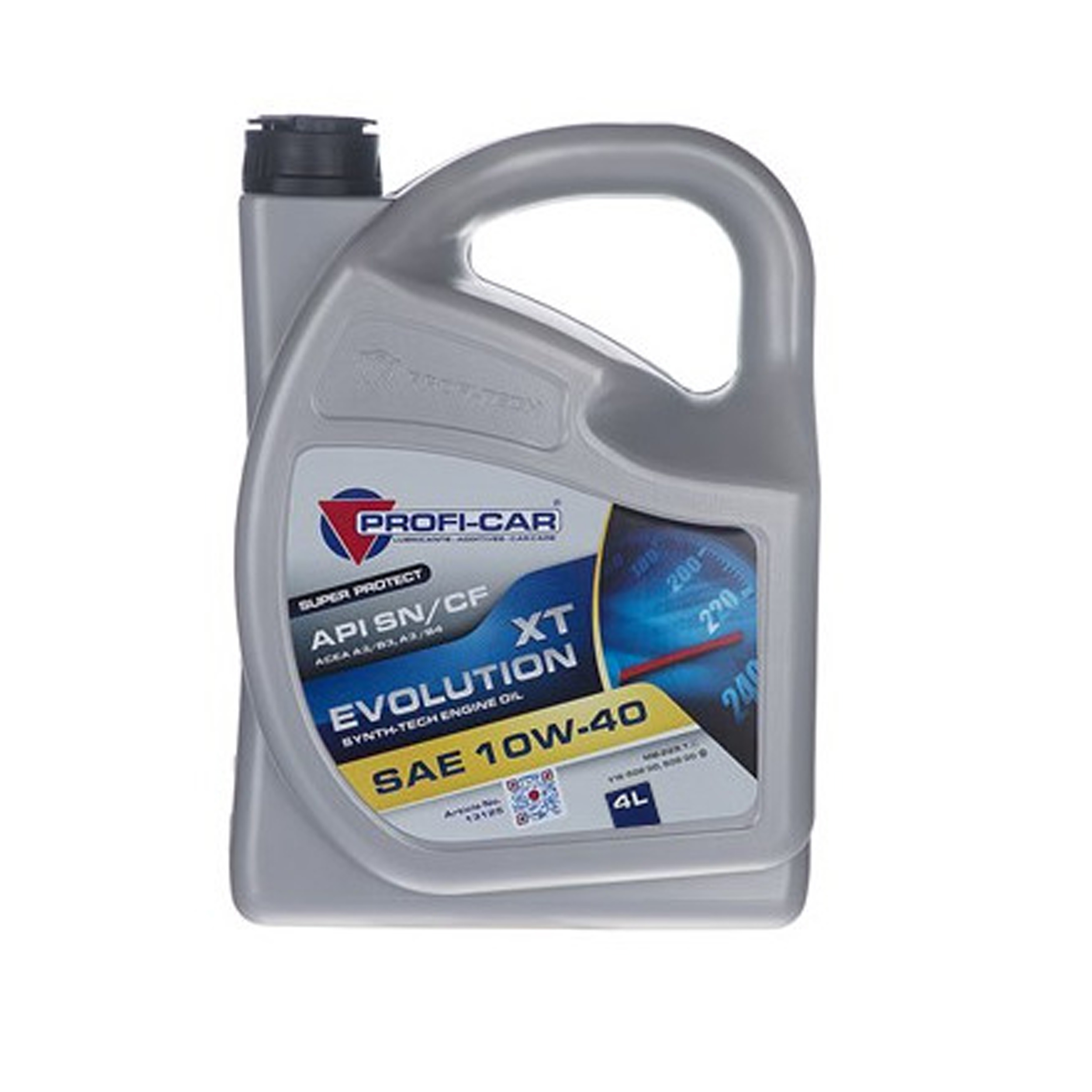 روغن موتور خودرو پروفی کار مدل EVOLUTION XT 10W-40 حجم 4000 میلی لیتر
