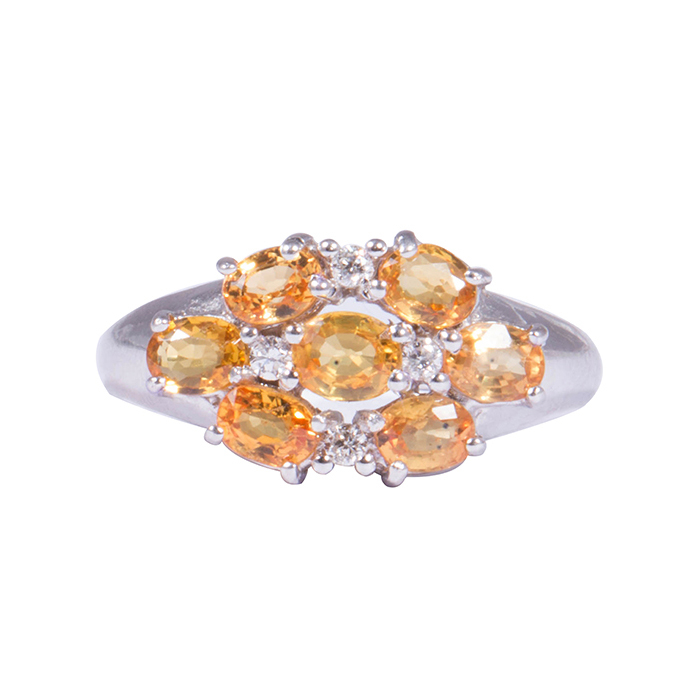 انگشتر طلا اونیکست مدل 536 Citrine