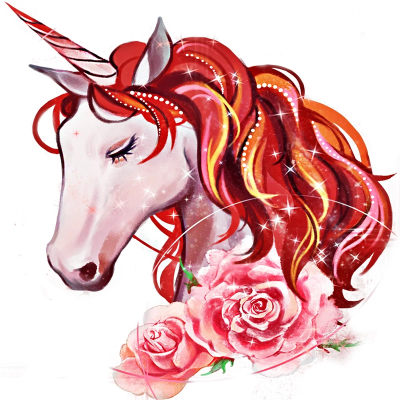 استیکر دیواری صالسو آرت مدل pretty unicorn 1 az