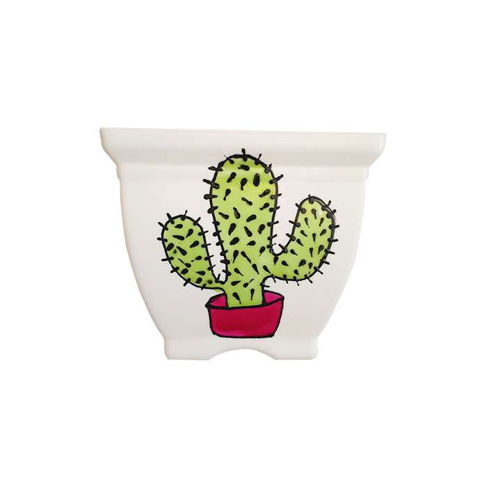 گلدان طرح کاکتوس مدل cds39