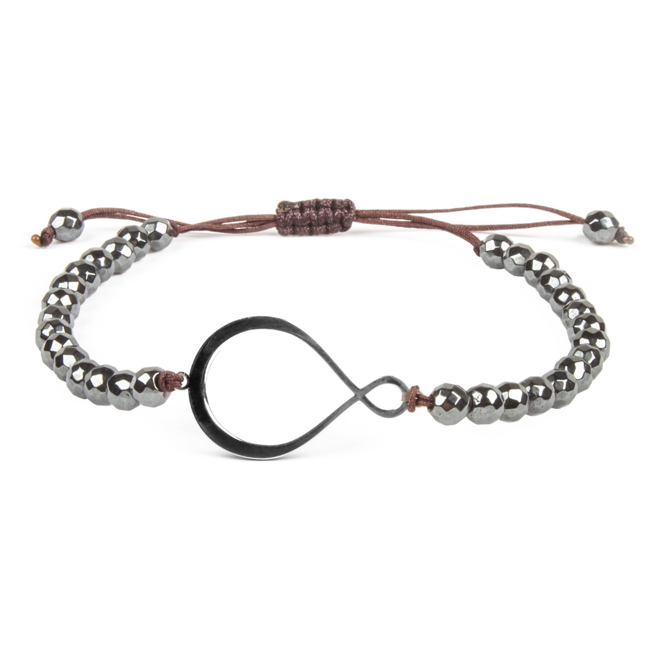 دستبند نقره زنانه ریسه گالری طرح به نهایت مدل Ri3-H1135-Silver