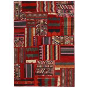 کلاژ گلیم دستبافت سه و نیم متری کد 486872