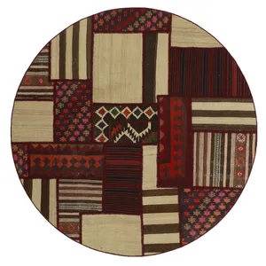 کلاژ گلیم دستبافت دو متری کد 486895