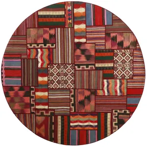 کلاژ گلیم دستبافت پنج متری کد 486903