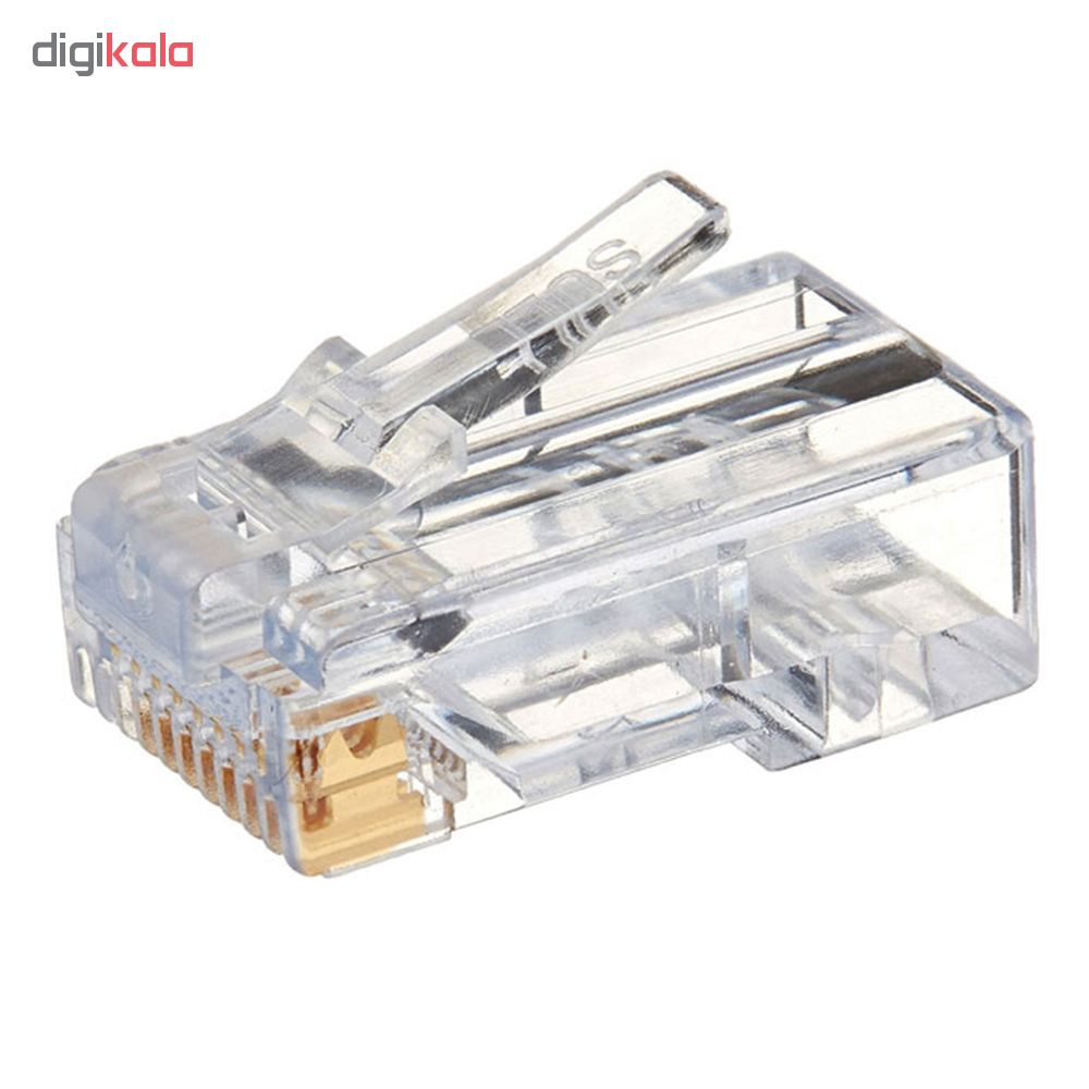 کانکتور CAT6 مدل AG-CO-01 بسته 100 عددی