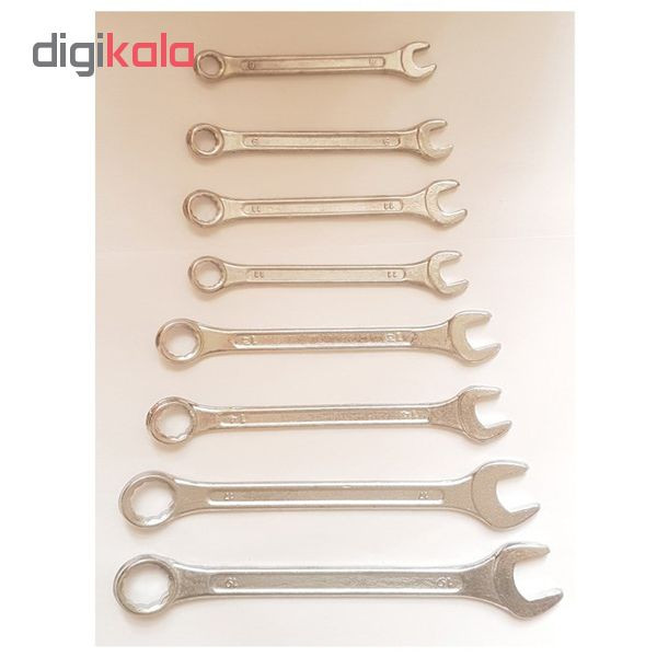 مجموعه 8 عددی اچار مدل یکسر تخت پارس مدل 8pc